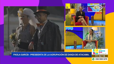 Paola Garcia - Presidenta de la agrupación de danza de Atacama