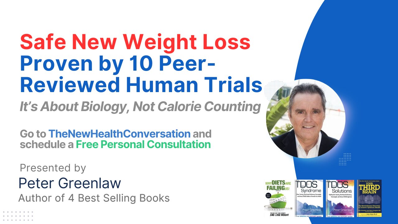 Safe New Weight Loss Proven by 10 Peer-Reviewed Human Trials | It’s About Biology, Not Calorie