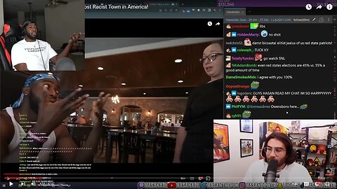 Jidion Reacts To Hasanbi Reacting to I Went to the Most Racist Town in America!