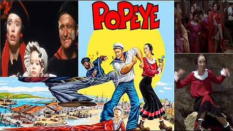 #review, #Popeye, 1980, #williams, #duval, #disney, #comedy,