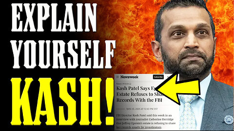 Kash Patel MUST be HELD ACCOUNTABLE for THIS!!!!