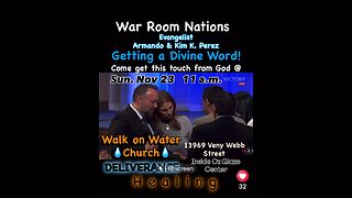 War Room Nations Armando & Kim Kopel Perez get a divine word