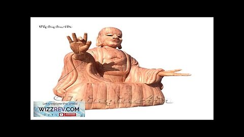 5m Customized Outdoor Inflatable Buddha Statue Figure Sculpture Replica Stage Background Review