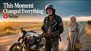 A Biker Stopped for a Stranger… The Hidden Reason Will Break Your Heart
