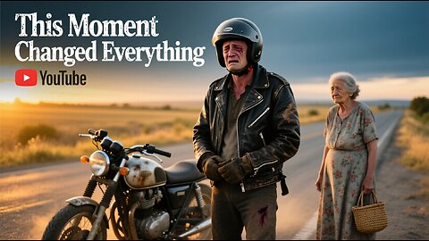 A Biker Stopped for a Stranger… The Hidden Reason Will Break Your Heart