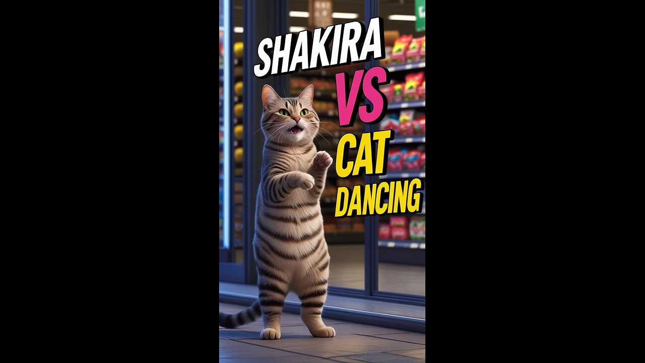 Shakira vs Cat dancing