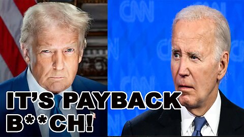 President Trump just got the ULTIMATE REVENGE on Joe Biden!