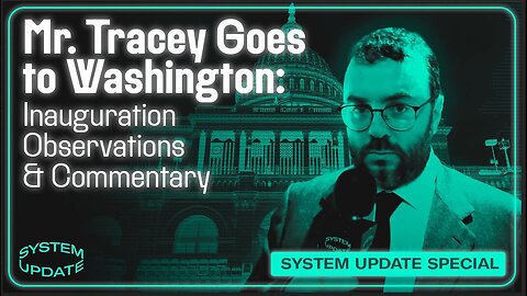 Mr. Tracey Goes To Washington: Inauguration Observations, Interviews & Commentary