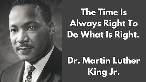 Leader: Mr. Martin Luther King Jr.. Quotes.