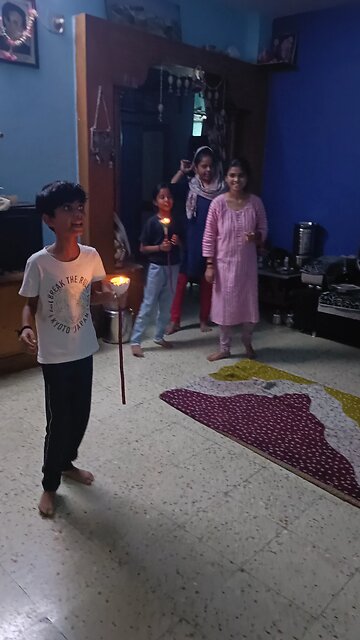 Diwali celebration