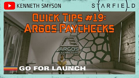 Starfield Quick Tips 19: Argos Paycheck