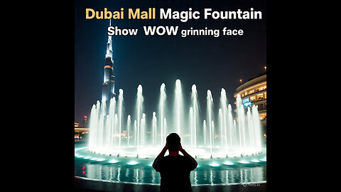 Dubai Mall & Fountain Show 🏢💧 | Magical Dubai Experience 🇦🇪 | Explore Vibes Official”