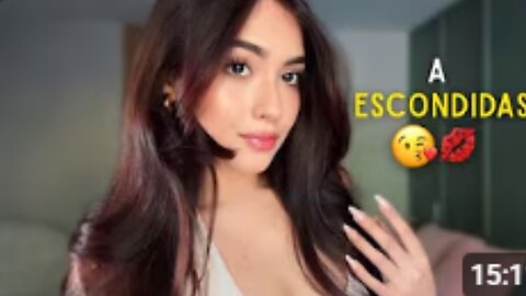 ASMR ✨| TU AMIGA TE CONSIENTE Y MAQUILLA A ESCONDIDAS DEL MAESTRO😘