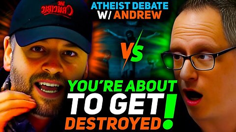 Andrew Logically DISMANTLES an Atheist In HEATED DEBATE on Christianity & Secular Humanism