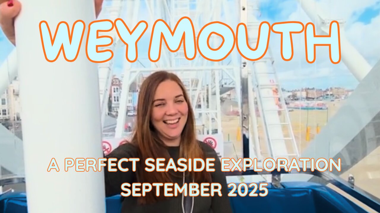 A Perfect Day in Weymouth 🇬🇧 🌊 | Exploring Harbour, Nothe Gardens & the British Seaside in September