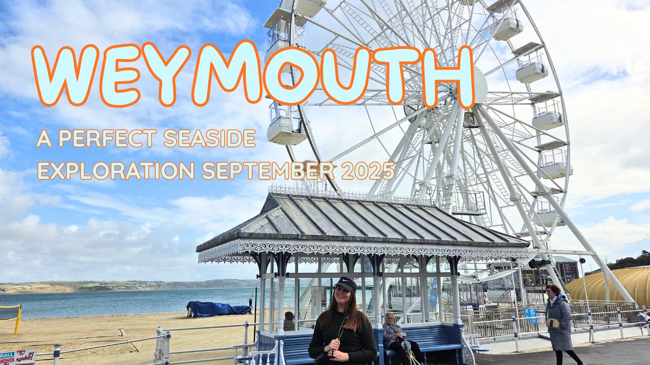 A Perfect Day in Weymouth 🇬🇧 🌊 | Exploring Harbour, Nothe Gardens & the British Seaside in September