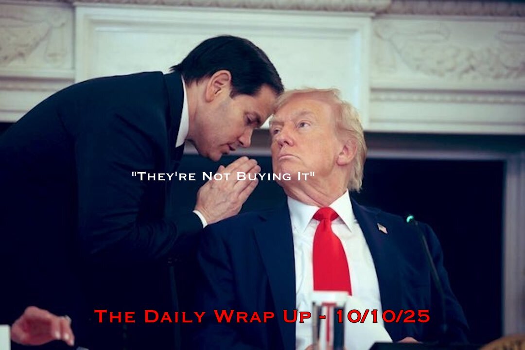 The Illusion Of Comey/James Indictments, The Gaslit Antifa Roundtable & The Fake Gaza Ceasefire