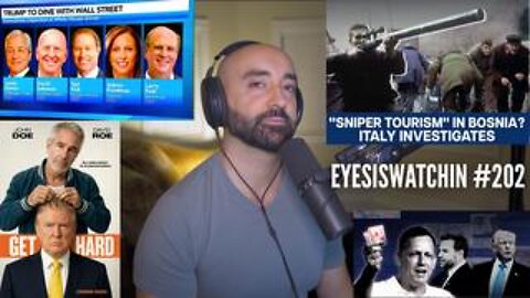EyesIsWatchin #202 – The Hunt: Epstein’s Network, Human Safaris & AI Messiahs