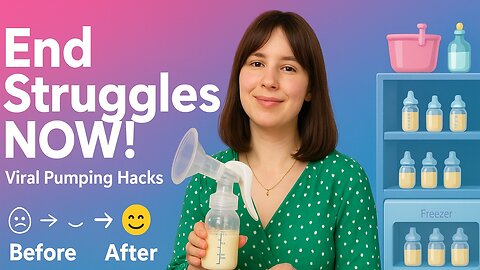 End Breastfeeding Struggles: Easy Pumping Tips with Manual Pumps That Went Viral