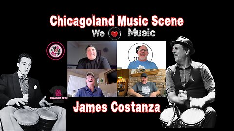 James Costanza 🎸 Mr. Bongo Legacy & Chicago Percussion | Hogpod Chicago Music Scene Podcast