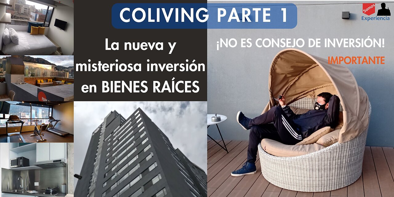 Coliving 1: NUEVA y MISTERIOSA Inversión en BIENES RAÍCES