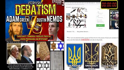 Christianity... Truth or Jewish Mysticism Debate - Adam Green vs Dustin Nemos on Jeranism