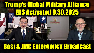 JMC Emergency Broadcast 9.30.25 - EBS Activated, Trump's Global Military Alliance