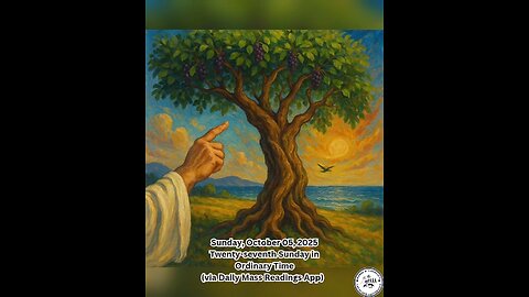Sunday, October 05, 2025 Twenty-seventh Sunday in Ordinary Time #faith #readings #ordinarytime