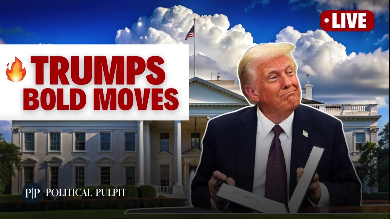 🔥 The Political Pulpit | Trump’s Bold Moves & The Corrupt Media Exposed!