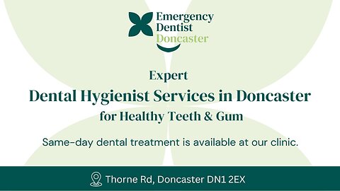 🦷 Dental Hygienist in Doncaster – Keep Your Smile Healthy!