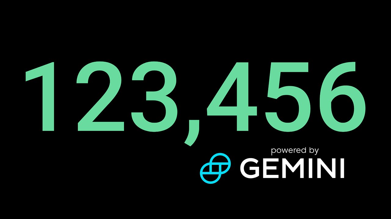 BTC Party - powered by Gemini