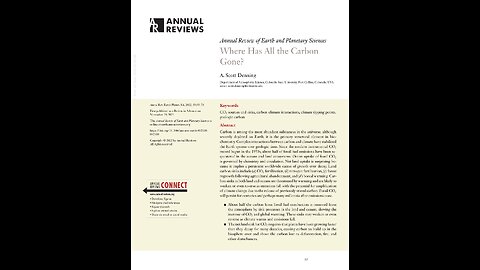 Where Has All the Carbon Gone? November 29, 2021. A Puke(TM) Audiopaper
