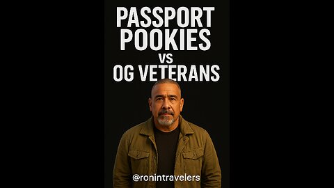 Passport Pookies Exposed: OG Veterans Set the Record Straight on Global Travel Etiquette 🌍✈️