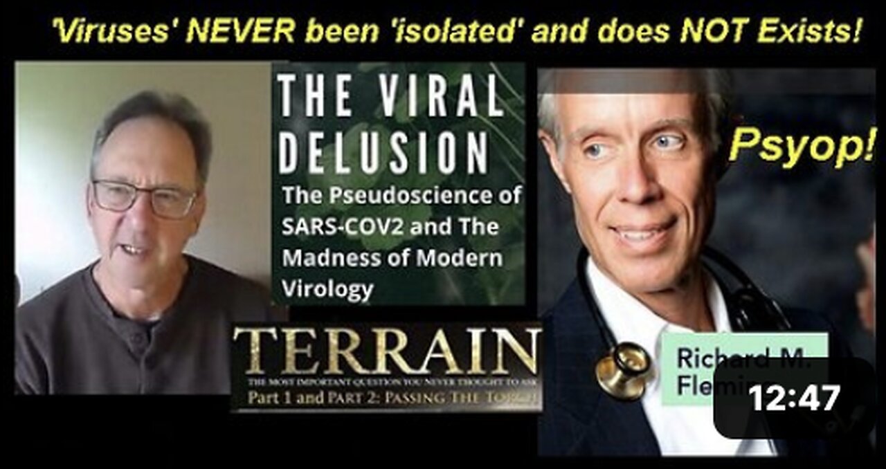 Dr 'Tom Cowan' Expose Controlled Opposition Dr 'Richard Fleming' about 'Viruses'!