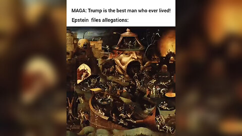 Watch Cuckservatives completely ignore Trump in the Epstein files