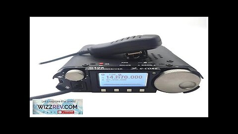 Xiegu G106C HF Portable Transceiver SDR 5W SSB/CW/AM Modes WFM Broadcast Reception Review