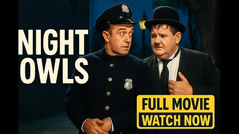 NIGHT OWLS (1930) | Laurel and Hardy FULL MOVIE – Watch Now