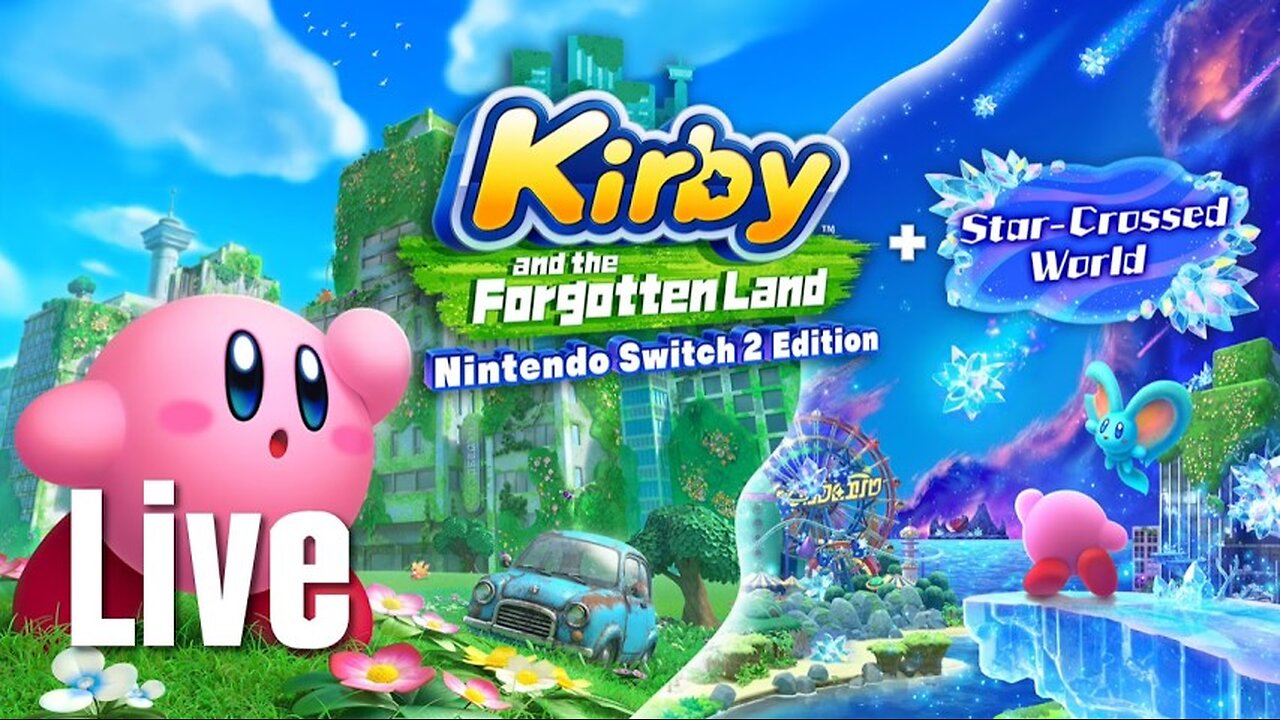 Kirby and the Forgotten Land - Official Trailer