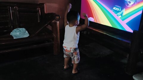 Work Follows Dad Home! Papa RG Calculates Work Receipts While Isaiah Watches TV