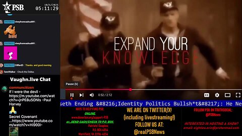 2025-10-04 05:06 EDT - Patriots Rising: with Q Trooper & Majjik