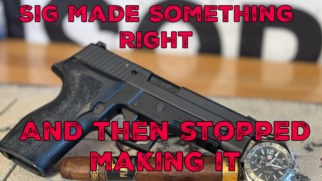 Sig Sauer got this right, and then stopped making it!