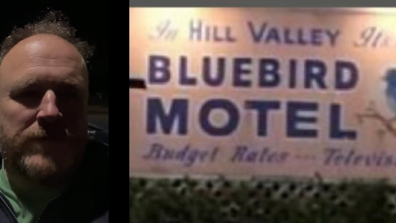 The STORM is this NOVEMBER TWELFTH, TWENTY TWENTY FIVE🌪️📺🔥🧮😳BTTF, Hill Valley BLUEBIRD MOTEL 🦢🟦