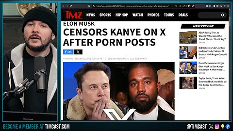 Kanye West CENSORED After WILD X Rant, Elon Flags Page After Ye Posts ADULT Content, Deactivates X