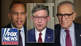 WATCH: Johnson says shutdown was 'never' about healthcare for Dems — but really about this