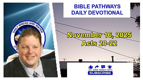 Bible Pathways Daily Devotional Nov 16, 2025