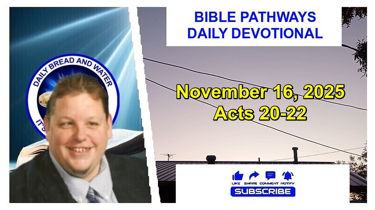 Bible Pathways Daily Devotional Nov 16, 2025