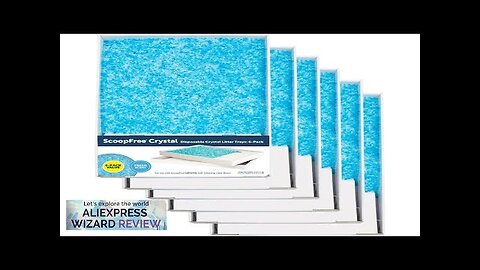 Refills – Premium Blue Crystals Disposable Tray – Includes Leak Protection Review