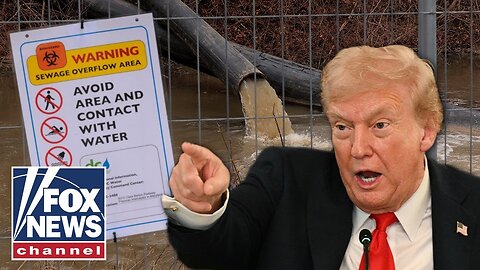 Trump GOES AFTER blue state governor over Potomac sewage spill