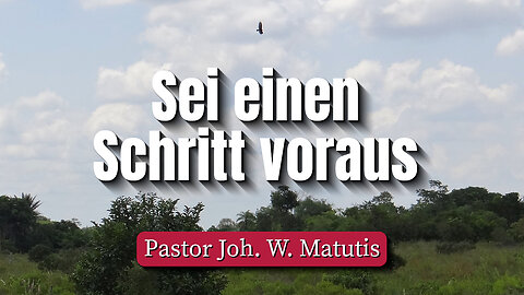 Sei einen Schritt voraus