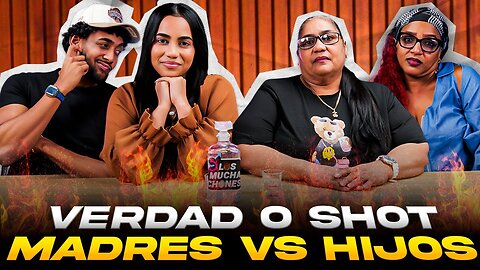 📹 ¿Soy tu hijo favorito? 😱 | VERDAD O SHOT Madres e Hijos (Ft. Yarlenys Vargas, Jose Arias, Davyell)